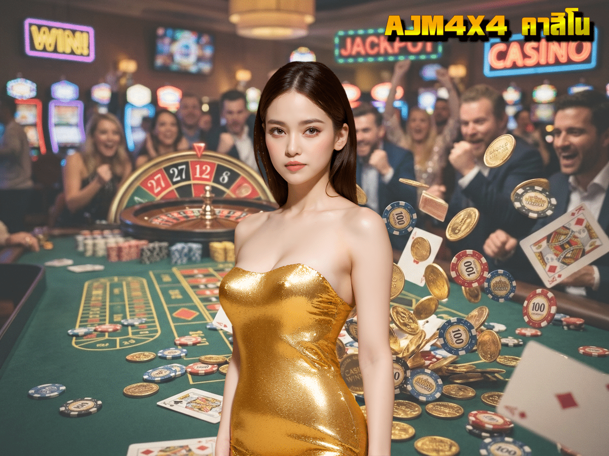 รีวิวเจาะลึก AJM4X4 คาสิโน อาณาจักรสล็อตออนไลน์ เว็บตรง แตกหนักแห่งปี