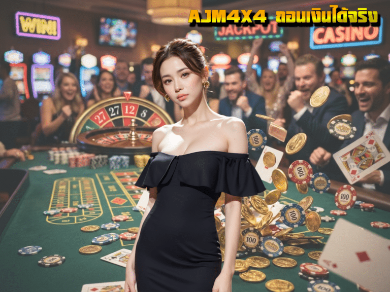 AJM4X4 ถอนเงินได้จริง ทลายทุกสถิติเกมสล็อตเว็บตรงที่คุณต้องลอง!